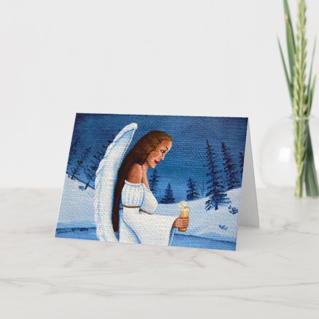 "Angel of Hope" Holiday Card (Front)