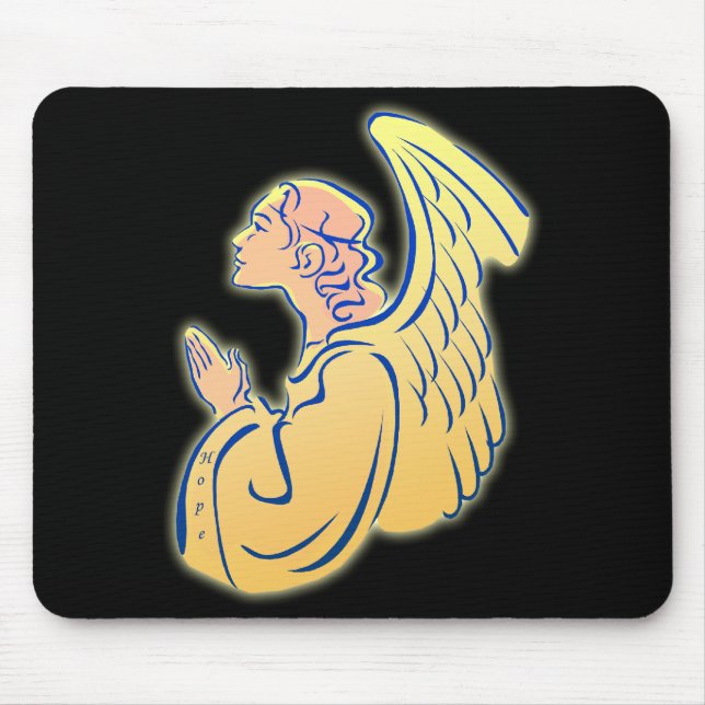 Angel Of Hope Mouse Pad (Front)