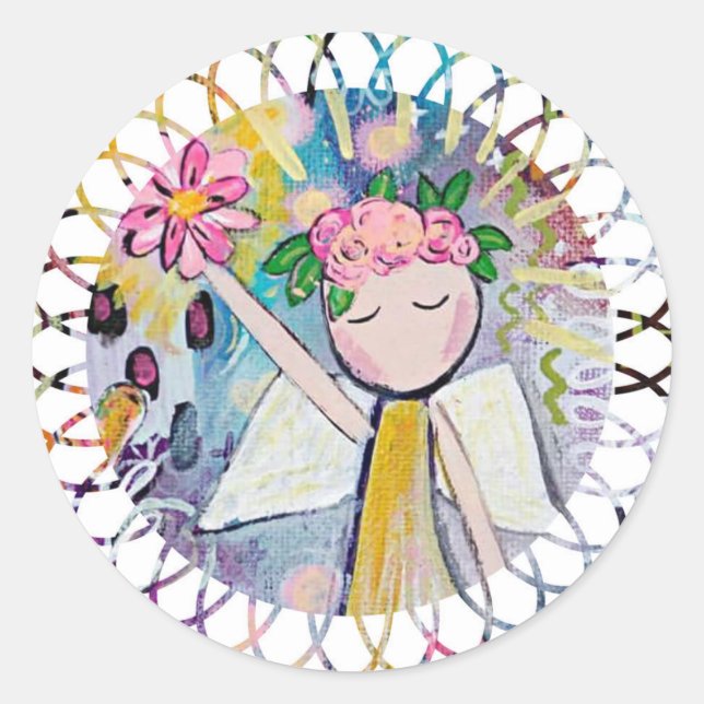 Angel of Hope Stickers (set of 20) (Front)