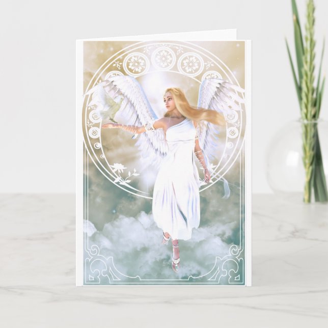 Angel of Light Holiday Card (Front)