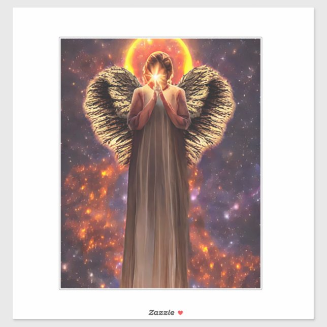 Angel Of Love And light Original Fantasy Art (Sheet)