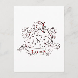 Angel of Love Postcard