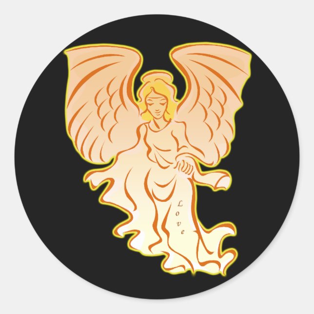 Angel Of Love Stickers (Front)