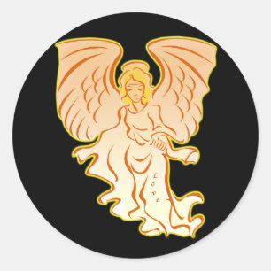 Angel Of Love Stickers