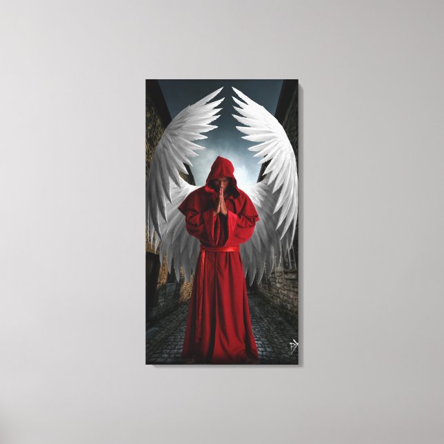 Angel of Mercy Wrapped Canvas (Front)