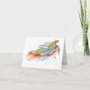 Angel Of Nature - Blank Note Card