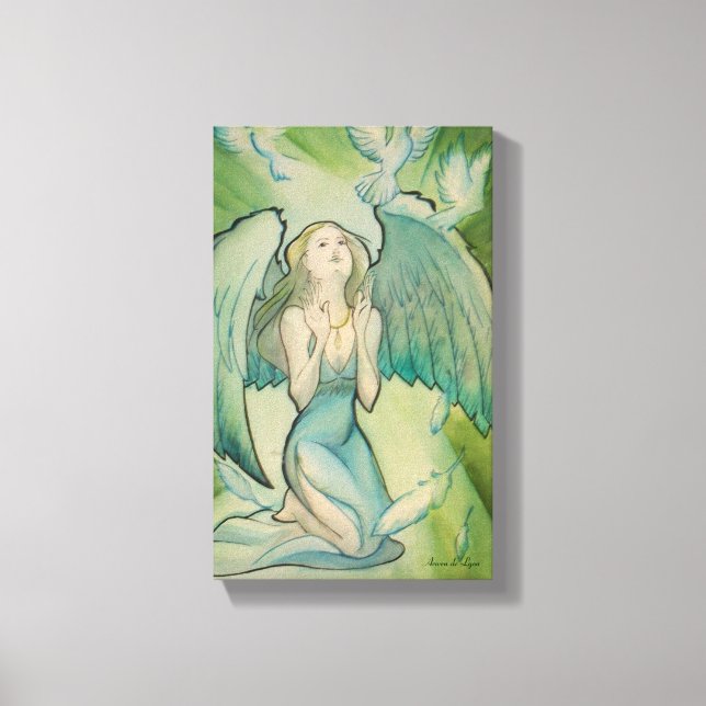 Angel of Peace Canvas Print (Front)