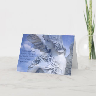 Angel of Peace Holiday Card
