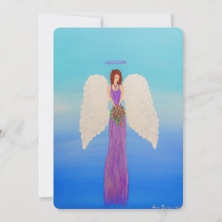 angel of peace holiday card