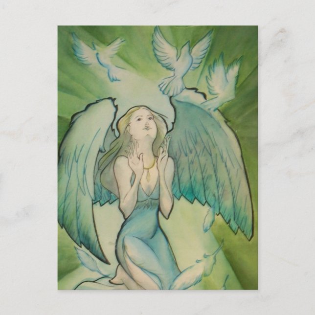 Angel of Peace Postcard (Front)