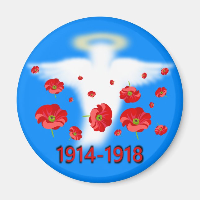 Angel of Remembrance Magnet (Front)