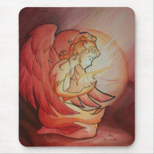Angel of Spirit Mouse Mat