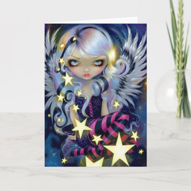 "Angel of Starlight" Greeting Card (Front)