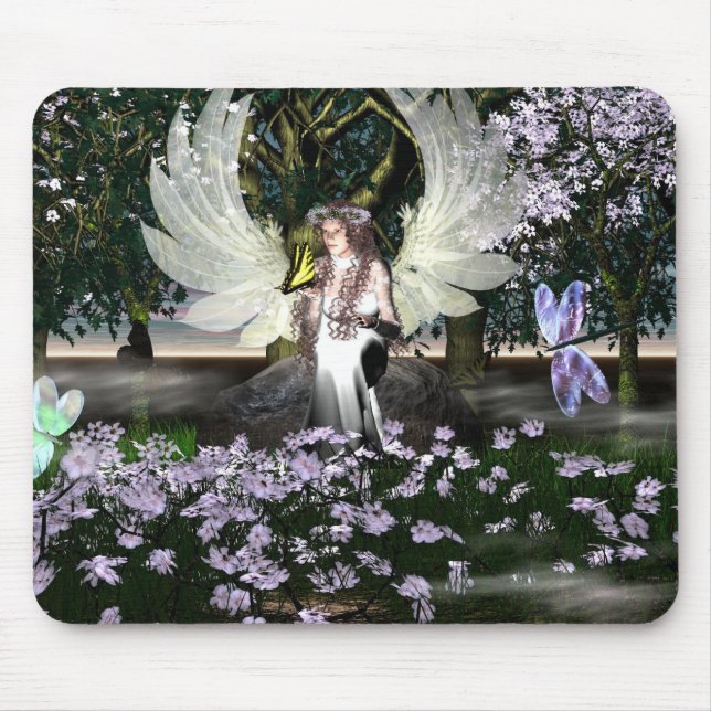 Angel of Thankfulness Mouse Mat (Front)