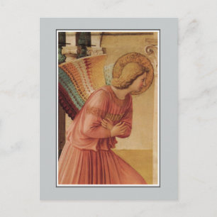 Angel of the Annunciation by Fra Angelico Postcard