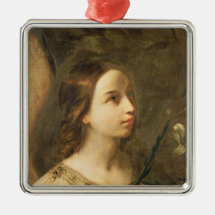 Angel of the Annunciation Metal Tree Decoration