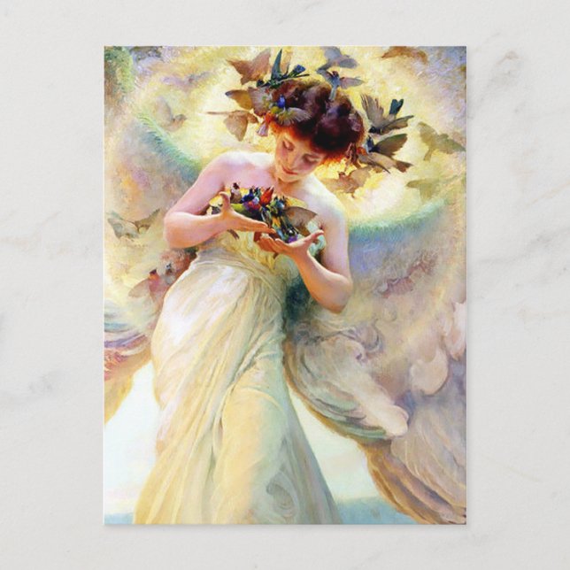 Angel of the Birds Postcard (Front)