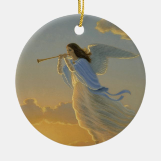 Angel of the Dawn Ornament (Front)