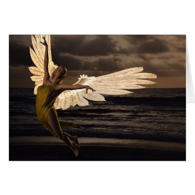 Angel of the Golden Sunset (poem) (Front Horizontal)