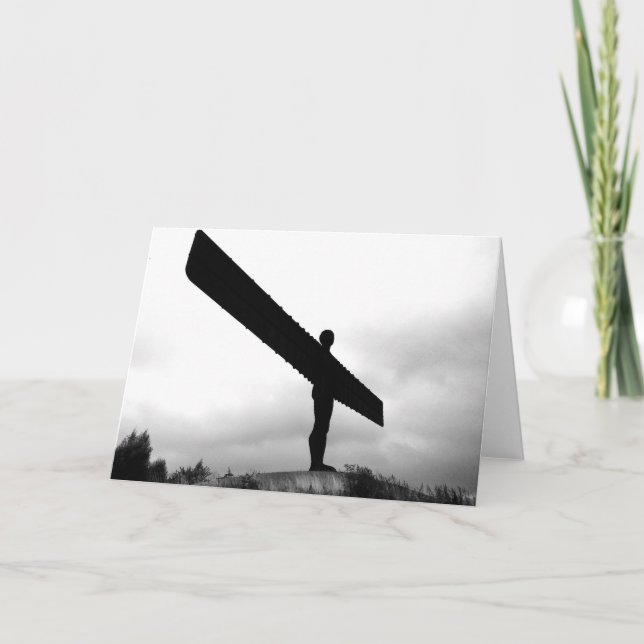 Angel of The North Greeting Card (Front)