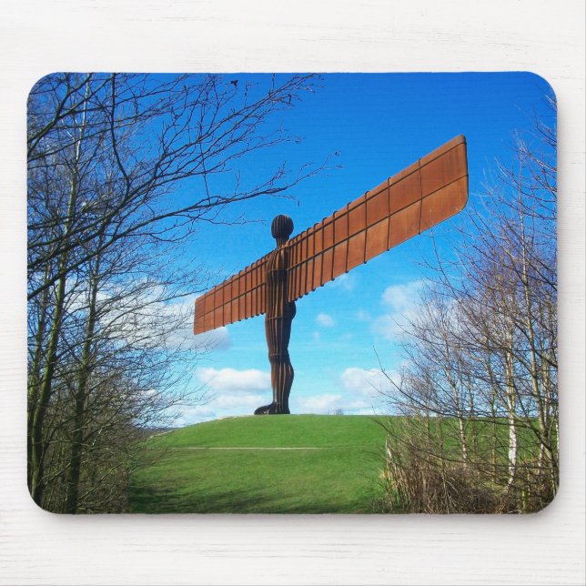 Angel of the North Mouse Mat (Front)