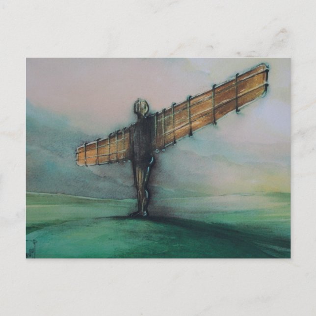 Angel Of The North Post Card (Front)