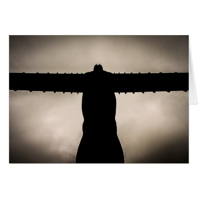 Angel of the North silhouette (Front Horizontal)