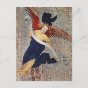 Angel of the Visitation by Broederlam Postcard