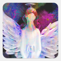 Angel of Tranquillity Stickers