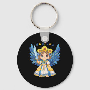 Angel Of Ukraine-ukraine Defender Key Ring