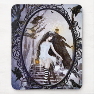 Angel of Winter Mouse Mat