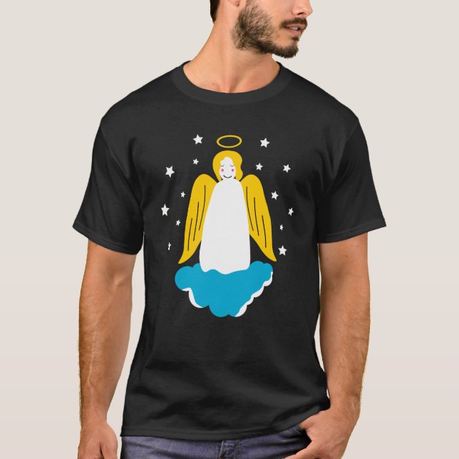 Angel on a cloud  T-Shirt (Front)