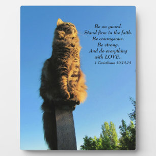 Angel on gaurd. plaque