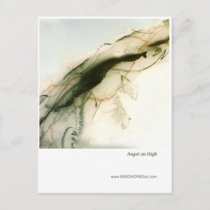 Angel On High Postcard