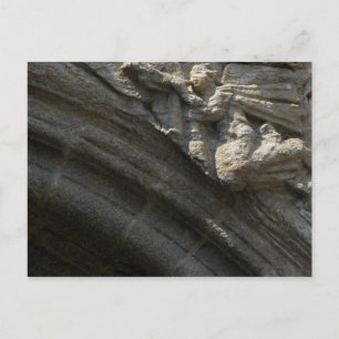 Angel on Santiago de Compostela Cathedral Postcard