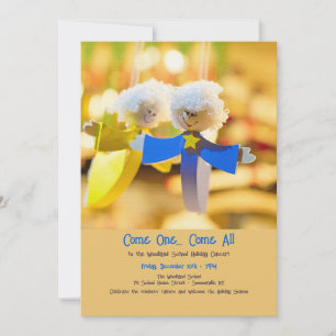 Angel Ornament Invitation