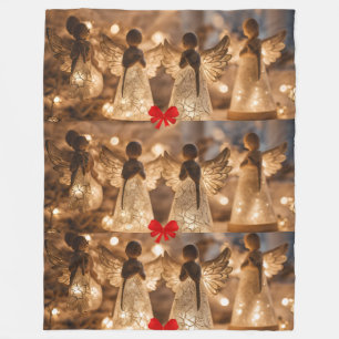 Angel Ornamental Fleece Blanket