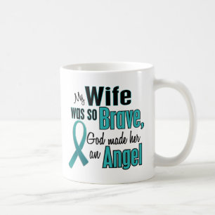 Angel Ovarian / Cervical Cancer Coffee Mug