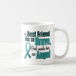 Angel Ovarian / Cervical Cancer Coffee Mug