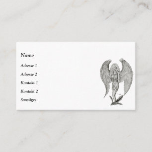 Angel , Pencil Art Business Card