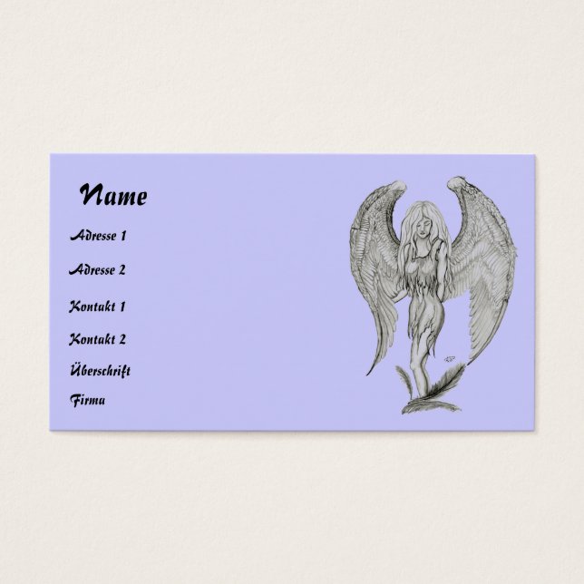 Angel pencil drawing (Front)