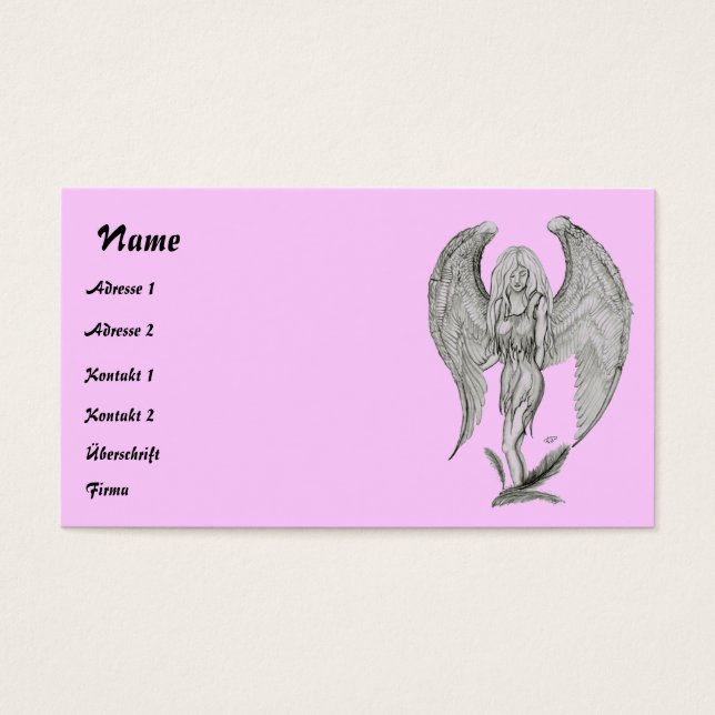 Angel pencil drawing (Front)