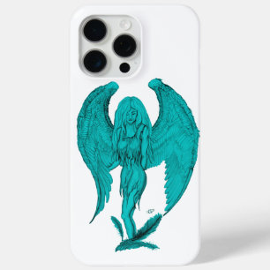 Angel , Pencil Drawing iPhone 15 Pro Max Case