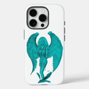 Angel , Pencil Drawing iPhone 16 Pro Case