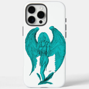 Angel , Pencil Drawing iPhone 16 Pro Max Case