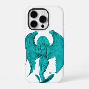 Angel , Pencil Drawing iPhone 16 Pro Case