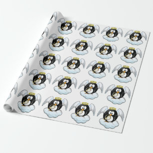 ANGEL PENGUIN WRAPPING PAPER