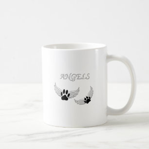 Angel Pet Paws Coffee Mug