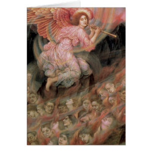 Angel Piping to Souls in Hell by Evelyn De Morgan