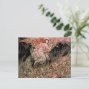 Angel Piping to Souls in Hell by Evelyn De Morgan